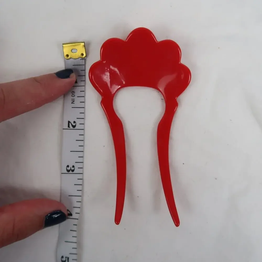 Vintage red acrylic